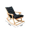 Oreiller confortable banc balançoire pour chaise longue meubles de jardin Patio intérieur décoration de la maison moderne