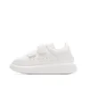 Jolis enfants chaussures en cuir lacet up masculin plateforme de mode baskets surdimensionnées blanc noir