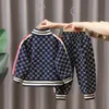 Ensembles de vêtements garçons printemps automne vêtements costume enfants beau bébé deux pièces ensemble enfants vêtements filles 231019