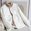 Mulheres para baixo parkas outono inverno sólido algodão jaqueta feminina leve solto acolchoado casual puffer roupas 231018