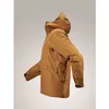 Arcterys Hardshell Jacket Zeta Sl Мужская спортивная одежда на открытом воздухе Бета-изолированная ветрозащитная водонепроницаемая теплая удобная куртка с капюшоном Юкон/Юкон Желтый Xs