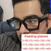 Sonnenbrille, quadratisch, für Damen und Herren, Brillengestell, optisch, Anti-Blaulicht, Lesebrille, klassisch, Computer