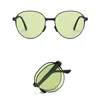 Neue tragbare Faltsonnenbrille für Damen, modische Sonnenschutzbrille, INS Advanced Women's Grading Designer-Sonnenbrille