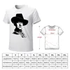 Herrpolos John Wayne stencil t-shirt djurtryck skjorta för pojkar vintage kläder koreanska mode svart t skjortor män