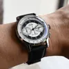 Women's Watches Beat Quartz VK64 Chronograph Men Watches Clock luxury waterproof 5Bar 316L Stainless Steel Bubble Curve glass vintage Men watch 231018