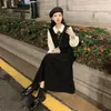 Sukienki swobodne długie rękawy jesienne zima 2023 Eleganckie eleganckie formalne kobiety w stylu koreańsko -ubrania sukienka Promowa luksus wieczór wielki rozmiar