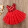 Girl Dresses Flower Girls Dress For Wedding Princess Puffy Prom Gown Baby Formal Occasion Clothes Children Tutu White