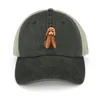 Caps Ball Cute Golden Doodle Cowboy Hat Mężczyzna ochrona UV Solar w Trucker Man Women's