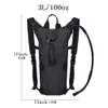 Mochila 3l hidratação de água mochila tático saco de água ciclismo pacote esporte mochila correndo caminhadas escalada viagem 231018