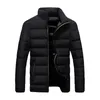 Piumino da uomo Parka Cappotto invernale da uomo Addensare Casual Parka Slim Fit Capispalla impermeabile Giacca con zip calda Top camicetta Erkek Mont 231018