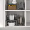 Almacenamiento de cocina multicapa de acero al carbono, vajilla para el hogar, cuenco, soporte para platos, caja de condimentos, estante para tarros, accesorios para gabinete