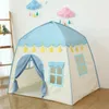 Spielzeugzelte Kinderzelt Spielzeug Wigwam Zusammenklappbare Kinderzelte Montessori Tipi Babyspielhaus Indoor Outdoor Fun Castle Mädchen Rosa Prinzessin Castle 231019