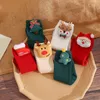 Kids Socks 3 Pairslot Christmas Year Children Cute Cartoon Animal Bow Knot Stockings Cotton Soft Solid Color born Baby Knee 231019