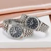 Diamond Rolaxs Mens Lady Watches Automatic Mechanical Movement Wristwatches Full rostfritt stål Simning Watch Super Luminous Sapphire Glass Montre de Luxe 3641