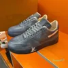 2023-Designer sneaker trainer sapatos casuais denim lona couro branco verde vermelho azul carta sobreposições plataforma de moda homens mulheres tênis