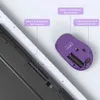 Clavier et souris Combos sans fil et Combo pleine taille avec support de téléphone souris silencieuses pour ordinateur de bureau ordinateur portable violet noir 231019