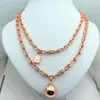 S925 sterling zilveren ketting Kettingen klassiek retro liefdesslot met geluksbal U-vormige ketting romantische Valentijnsdag gif298V