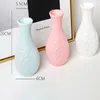 Nordic Plastic Flower Vase Pot Home Living Room Desktop Decoration Wedding Centerpiece Arrangement