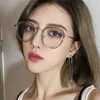 Solglasögon 2023 Trender Office Anti Blue Light Oversize Glasses Computer Women Blocking Gaming Big Size Men Eyeglasses Frame A96738