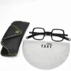 TART JAMES lunettes optiques pour unisexe Style rétro plaque de lentille Anti-lumière bleue carré et rond plein cadre avec boîte