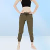 Pantaloni da studio per yoga da donna Pantaloni da corsa con coulisse ad asciugatura rapida Pantaloni sportivi da ballo larghi Jogger per ragazze Palestra Fitness5391358