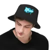 Bérets Game Logo TEAL BET HAT PANAMA pour l'homme femme Bob Chapeaux Hip Hop Fisherman Summer Beach Fishing Unisexe Caps