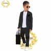 Suits Boy Suit Wedding Tuxedo Ivory 2 Piece Formal Jacket Pants Kids Blazer Set Child Clothes Custom roupa infantil pra menino 231019