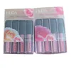 Makeup 4Colors Lip Gloss Set Matt Watertproof Non Stick Cup Fuktande varaktig läppstift släpp leverans