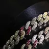 Hot Sell Necklace Hiphop Luxury 925 Silver Jewelry Natural white Sapphire Yellow Sapphire and Ruby can be Customized