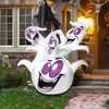 Andra evenemangsfest levererar 150 cm 5ft uppblåsbar Halloween Evil Ghosts Spirit Outdoor Garden Decoration Blowing Up Toys med inbyggda LED-lampor Gift Decor 231019