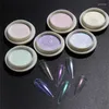 Nail Glitter 7PCS Pearl Powder Neon Shimmer Mirror Mermaid Dipping White Purple Chrome Pigment Dust Polish Decor