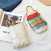 Evening Bags Fairy Shell Bag Natural Fritillary Piece Sequin Hand Weaving Beaded Handbag Crossbody Phone Ladies Party Elegant 231019