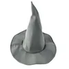 Halloween Jouets Halloween Sorcière Chapeaux Sorcière Costume De Fête Accessoire Gris Suspendu Assistant Chapeau Flottant Porche Cour Décoration 231019