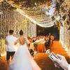 Outros suprimentos de festa de evento LED String Fairy Lights 10M100M Cadeia Outdoor Garland Impermeável 220V 110V para Árvore de Casamento Decoração de Ramadã de Natal 231018