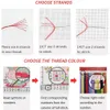 Paintings Christmas Ball With Snow DIY 11CT Cross Stitch Embroidery Kits Needlework Craft Set Cotton Thread Printed Canvas Home Sell 231019