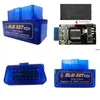 Narzędzia diagnostyczne Skaner OBDII narzędzie tra Mini Elm327 Bluetooth OBD2 v1.5 Elm 327 v 1.5 OBD 2 ELM-327 Dostawa dostawa mobilna dhsld