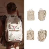 Backpacks KS Baby 2023 Toddler Kids Lovely Heart and Dinosaur Print Primary Schoolbag Kindergarten Child Brand Bags 231019