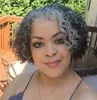 Elegant Salt and pepper grey pixie curly bob wigs gray human hair custom invisible hd lace closure 13x1 hd frontal wig short wavy and curly hairstyle fabulous