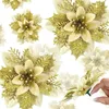 Décorations de Noël 5pcs 145 cm Fleurs artificielles de paille