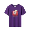 Casual kindert-shirts Designer voor kinderen Baby katoenen T-shirt kleding jongen meisje G merk shirts wit blauw mode kleding pak CYD23101807