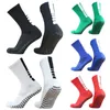 6PC Sports Socks New Anti Slip Soccer Men Vertical Stripes Dots Three Bars Grip Football 231020