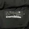 2023 Corvidae Winter Down Jacket Parkas Odłączany płaszcz zużycie najwyższej jakości oryginalne haftowe kurtki ciepła