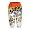 Nytt mode 3D-tryckt Cheetos jogger Sweatpants Kvinnor Män i full längd hiphopbyxor byxor N04238J