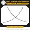 Серебряные цепочки 925 пробы, новый дизайн, ювелирные ожерелья на заказ, цепочки из стерлингового серебра 925 пробы для женщин