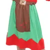 cosplay eraspooky jultomten tjej flickor jul älva kostym barn nyår karneval fancy klänning förklädnad festival cosplay hatcosplay