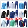 2024 Inglaterra Men Football Tracksuit Soccer Treinamento Jaqueta de tolo