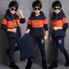 Clothing Sets Sports Suit For Boys girls Clothing letter Kids Vest Hoodies and Pants Tracksuit For Kids warm Clothing Sport 3ps Suit 231020