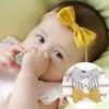 Accessoires de cheveux enfants chapeaux fille bébé enfant en bas âge arc bandeau mignon haute élasticité bande tête enveloppement goutte