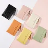 Card Holders Pattern Mini Lady Holder Cute Zipper Slim Wallet Case PU Leather Replacement Coin Purse Girl