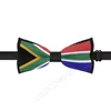 Nœuds papillons Polyester Afrique du Sud Drapeau Bowtie pour hommes Mode Casual Hommes Cravate Cravate Costumes de fête de mariage Cravate